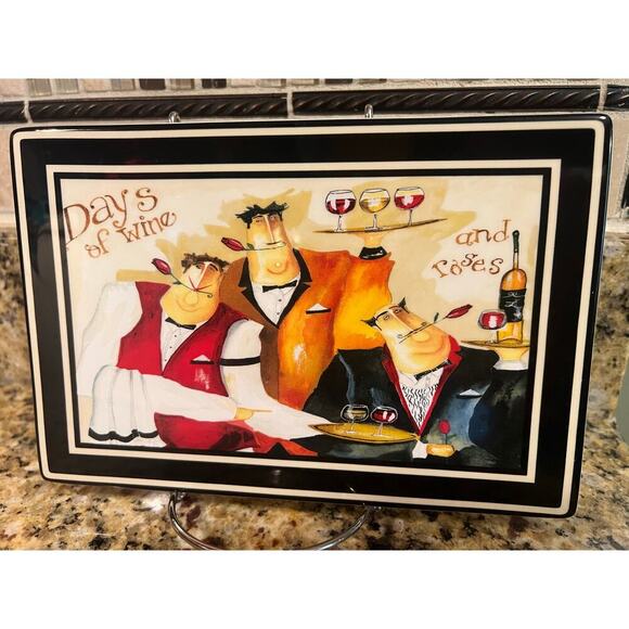 Jennifer Garant Certified International Serving Plate - Picture 1 of 4